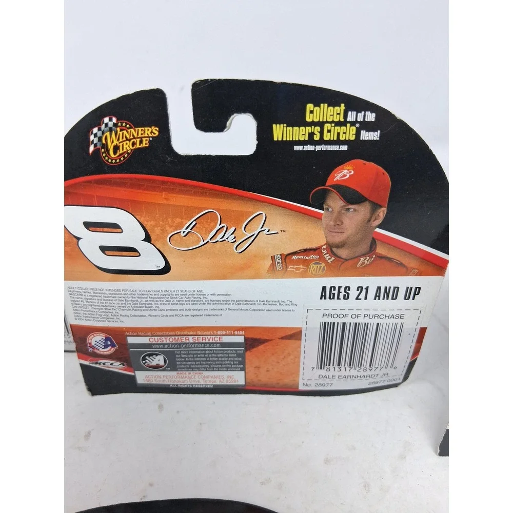 Dale Earnhardt Jr 8 Budweiser NASCAR Diecast Lot 5 Winner's Circle 1:64 Chevy. N